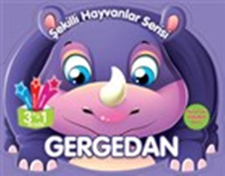 Şekilli Hayvanlar Serisi: Gergedan - Parıltı Yayınları Kitap