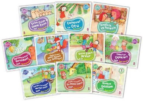 Öykü Çemberi Set - 10 Kitap Takım – Aysel Gürmen – Timaş Çocuk – kitap kapağı