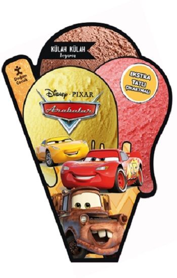 Disney Arabalar - Külah Külah Boyama – Kolektif – Doğan Çocuk – kitap kapağı
