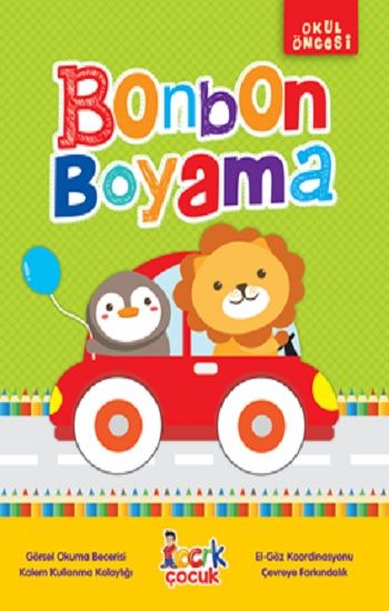 Bonbon Boyama - Bıcırık Yayınları Kitap