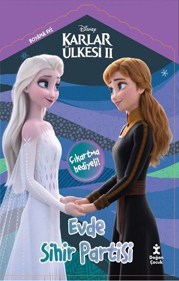 Disney Karlar Ülkesi 2 Boyama Evi Evde Sihir Partisi – Doğan Çocuk Kolektif – Doğan Çocuk – kitap kapağı