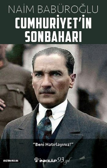 Cumhuriyet'in Sonbaharı – Naim Babüroğlu – İnkılap Kitabevi – kitap kapağı