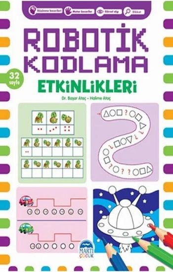 Robotik Kodlama Etkinlikleri 17 - Martı Çocuk Yayınları Kitap