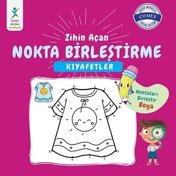Zihin Açan Nokta Birleştirme Kıyafetler - Çocuk Gelişimi Yayınları Kitap