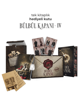 Bülbül Kapanı 4 - Hediyeli Yan Boyamalı Tekli Kutu (Ciltli) - Ephesus Yayınları Kitap