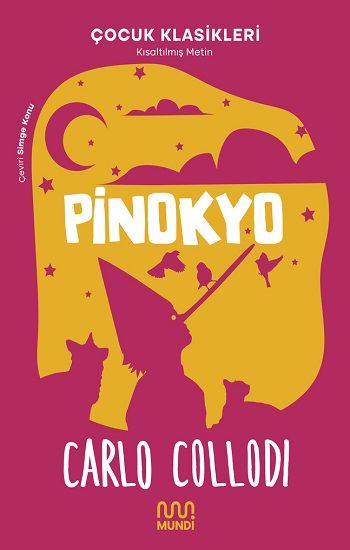 Pinokyo – Carlo Collodi – Mundi – kitap kapağı