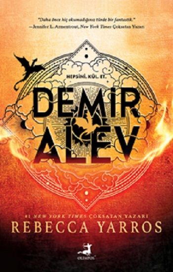Demir Alev – Rebecca Yarros – Olimpos Yayınları – kitap kapağı