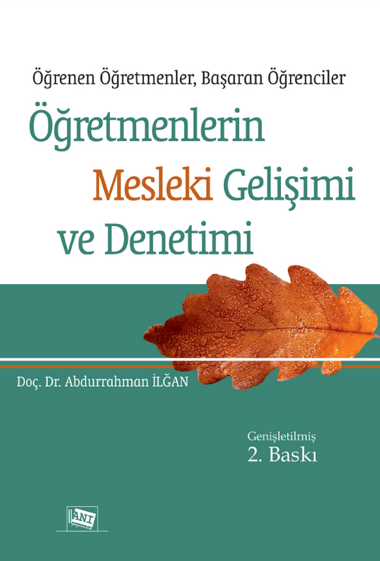 Öğretmenlerin Mesleki Gelişimi ve Denetimi - Anı Yayıncılık Kitap