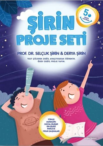 5. Sınıfa Hazırım - Şirin Proje Seti – Selçuk Şirin & Derya Şirin – Doğan Egmont Yayıncılık – kitap kapağı