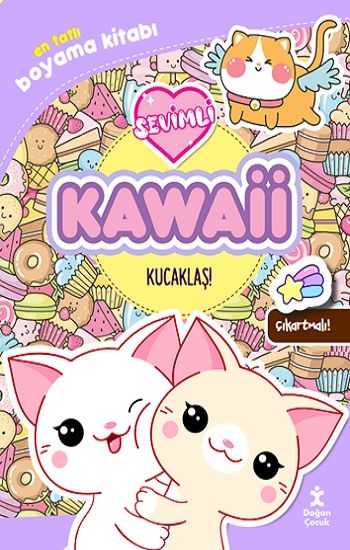 Kawaii Boyama Kitabı Kucaklaş – Kolektif – Doğan Çocuk – kitap kapağı