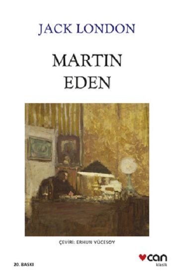 Martin Eden – Jack London – Can Yayınları – kitap kapağı