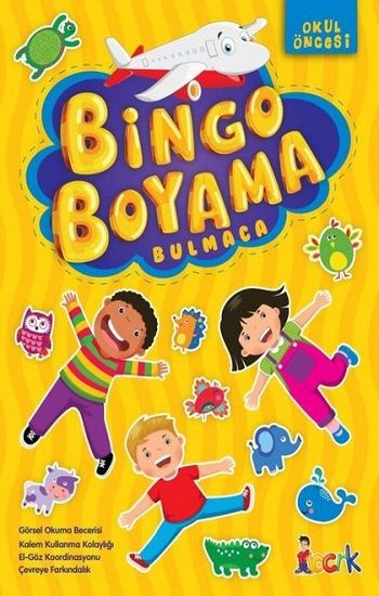 Bingo Boyama - Bulmaca - Bıcırık Yayınları Kitap