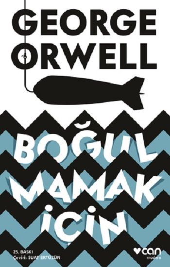 Boğulmamak İçin – George Orwell – Can Yayınları – kitap kapağı