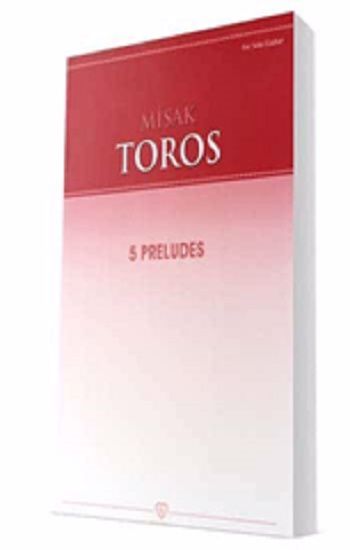 5 Preludes – Misak Toros – Sevda Cenap And Müzik Vakfı Yayınları – kitap kapağı