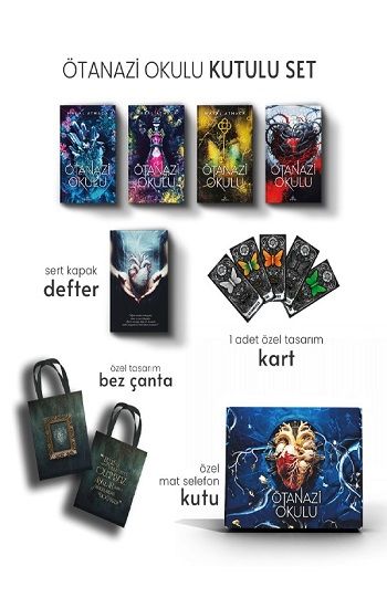 Ötanazi Okulu Kutulu Set (Ciltli) 4 Kitap – Maral Atmaca – Ephesus Yayınları – kitap kapağı