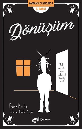 Dönüşüm – Franz Kafka – The Roman – kitap kapağı