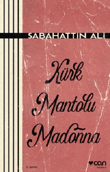 Kürk Mantolu Madonna – Sabahattin Ali – Can Yayınları – kitap kapağı