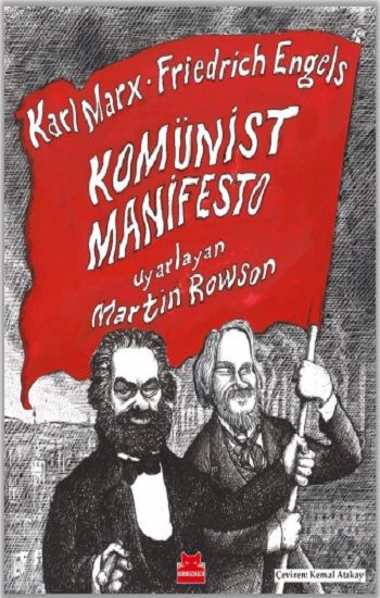 Komünist Manifesto – Friedrich Engels & Karl Marx – Kırmızı Kedi Yayınevi – kitap kapağı