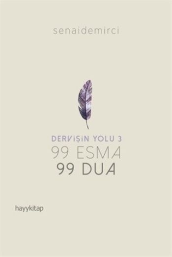 Dervişin Yolu 3 ; 99 Esma 99 Dua – Senai Demirci – Hayykitap – kitap kapağı
