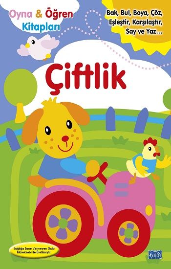 Oyna Öğren - Çiftlik – Kolektif – Parıltı Yayınları – kitap kapağı