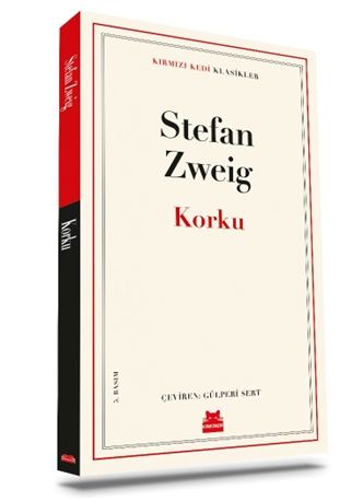 Korku – Stefan Zweig – Kırmızı Kedi Yayınevi – kitap kapağı