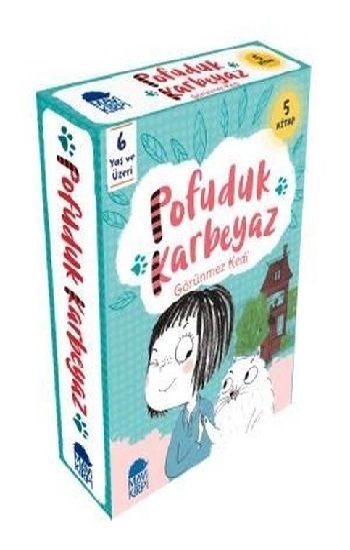 Pofuduk Karbeyaz (5 Cilt Takım) – Pip Jones & Sara Ogilvie – Mavi Kirpi Yayınları – kitap kapağı
