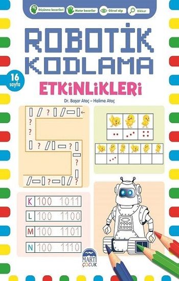 Robotik Kodlama Etkinlikleri - 11 - Martı Çocuk Yayınları Kitap