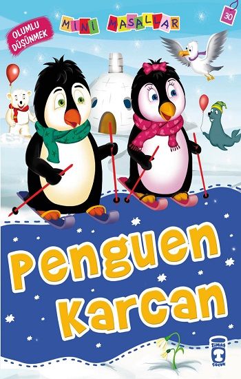 Penguen Karcan – Nalan Aktaş Sönmez – Timaş Çocuk – kitap kapağı