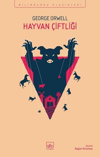 Hayvan Çiftliği – George Orwell – İthaki Yayınları – kitap kapağı