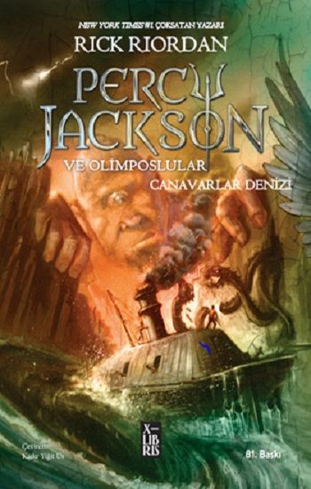 Percy Jackson ve Olimposlular 2 - Canavarlar Denizi - X-Libris Kitap