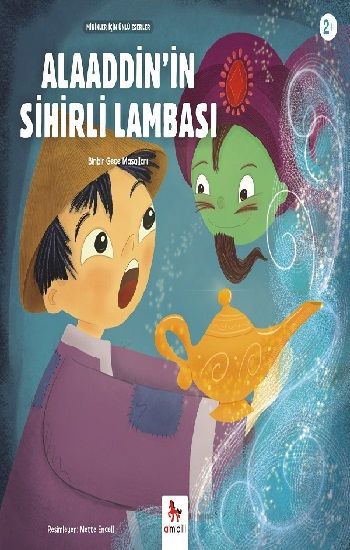 Alaaddin’in Sihirli Lambası – Binbir Gece Masalları – Almidilli – kitap kapağı