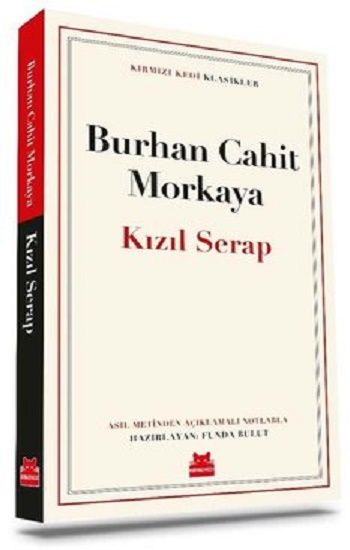 Kızıl Serap – Burhan Cahit Morkaya – Kırmızı Kedi Yayınevi – kitap kapağı