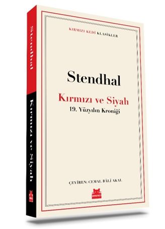 Kırmızı ve Siyah – Stendhal – Kırmızı Kedi Yayınevi – kitap kapağı