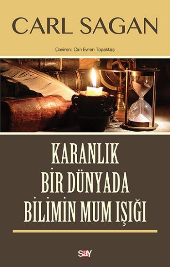 Karanlık Bir Dünyada Bilimin Mum Işığı – Carl Sagan – Say Yayınları – kitap kapağı