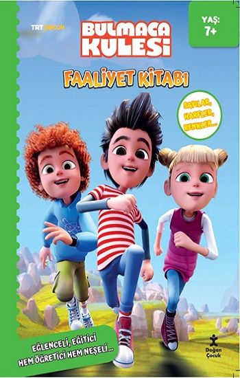 Trt Çocuk Bulmaca Kulesi Faaliyet Kitabı – Doğan Çocuk Kolektif – Doğan Çocuk – kitap kapağı