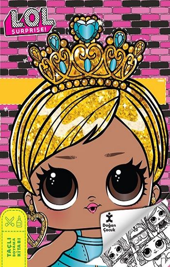 Lol Surprise Taçlı Boyama Kitabı – Doğan Çocuk Kolektif – Doğan Çocuk – kitap kapağı