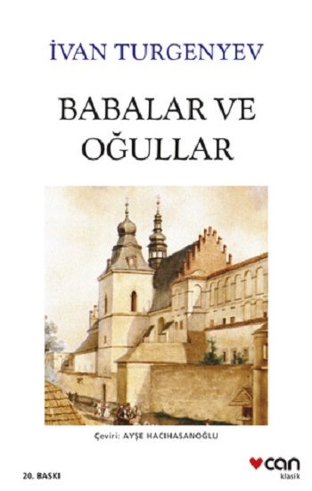 Babalar ve Oğullar – Ivan Sergeyeviç Turgenyev – Can Yayınları – kitap kapağı