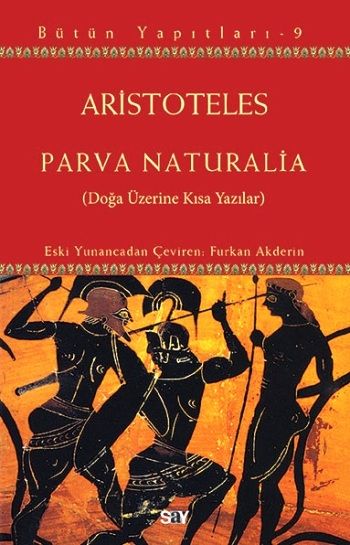 Parva Naturalia – Aristoteles – Say Yayınları – kitap kapağı