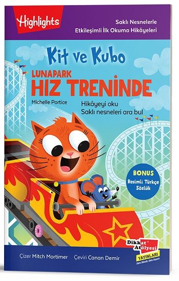 Kit ve Kubo Lunapark Hız Treninde - Dikkat Atölyesi Yayınları Kitap