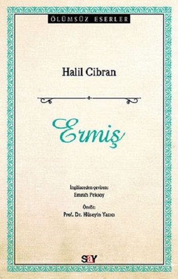 Ermiş – Halil Cibran – Say Yayınları – kitap kapağı