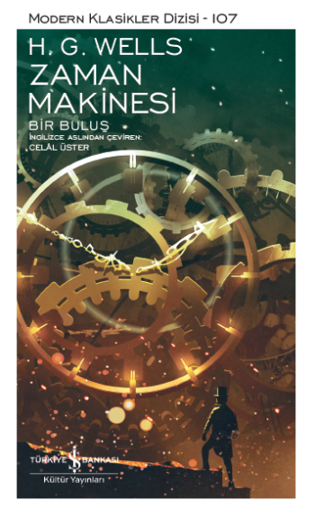 Zaman Makinesi Bir Buluş – H.G. Wells – İş Bankası Kültür Yayınları – kitap kapağı
