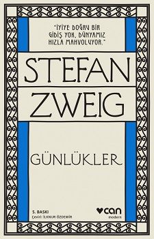 Günlükler – Stefan Zweig – Can Yayınları – kitap kapağı