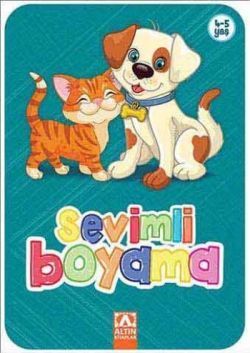 Sevimli Boyama (Turkuaz) - Altın Kitaplar - Boyama ve Çocuk Kitapları Kitap