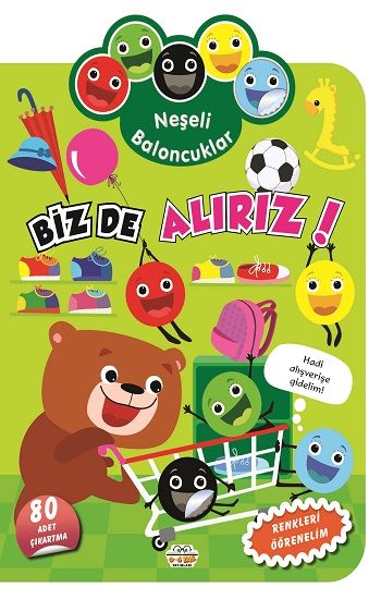 Neşeli Baloncuklar - Biz de Alırız! – Kolektif – Parıltı Yayınları – kitap kapağı