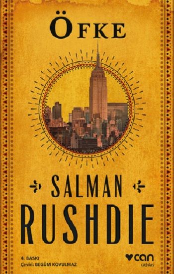 Öfke – Salman Rushdie – Can Yayınları – kitap kapağı