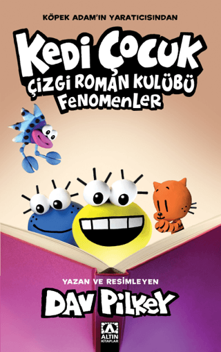 Kedi Çocuk Çizgi Roman Kulübü Fenomenler - Altın Kitaplar Kitap