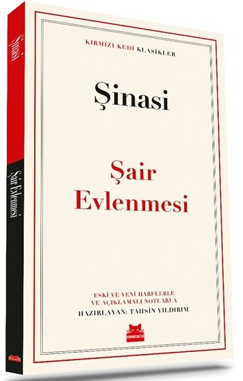 Şair Evlenmesi – Şinasi – Kırmızı Kedi Yayınevi – kitap kapağı