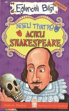 Neşeli Tiyatro Acıklı Shakespeare – Andrew Donkin – Timaş Yayınları – kitap kapağı