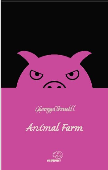 Animal Farm – George Orwell – Sapiens Yayınları – kitap kapağı