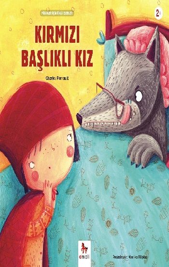 Kırmızı Başlıklı Kız – Charles Perrault – Almidilli – kitap kapağı